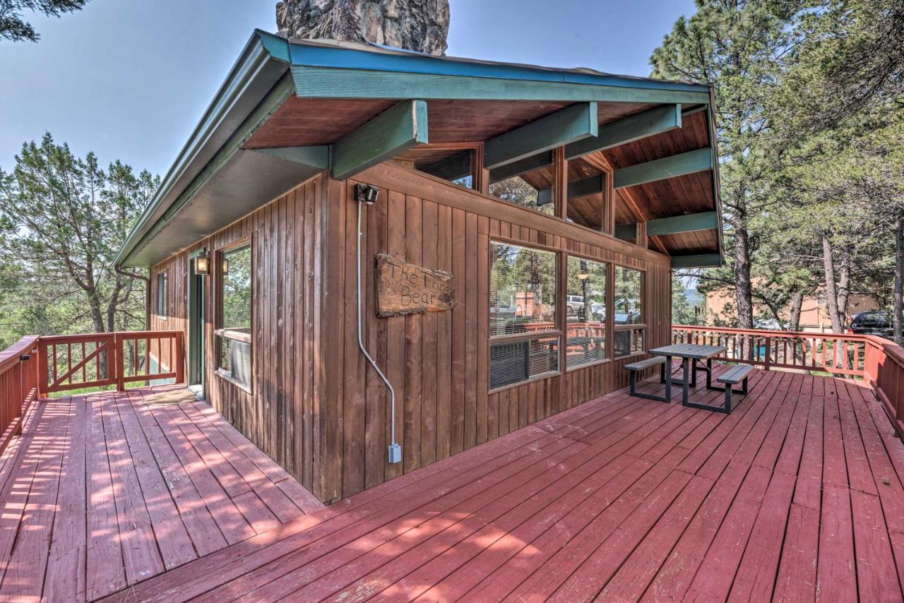 Quiet Retreat With Hot Tub - 16 Miles To Ski Apache! Ruidoso Dış mekan fotoğraf
