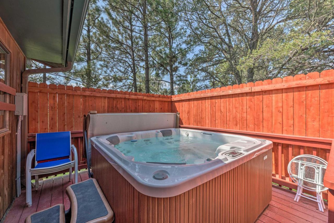 Quiet Retreat With Hot Tub - 16 Miles To Ski Apache! Ruidoso Dış mekan fotoğraf