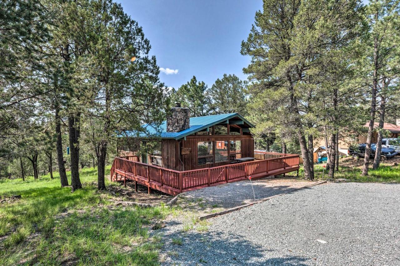 Quiet Retreat With Hot Tub - 16 Miles To Ski Apache! Ruidoso Dış mekan fotoğraf