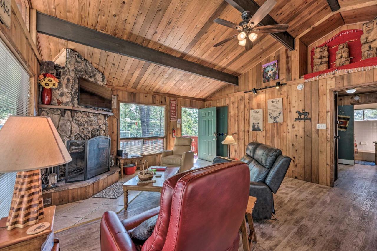 Quiet Retreat With Hot Tub - 16 Miles To Ski Apache! Ruidoso Dış mekan fotoğraf