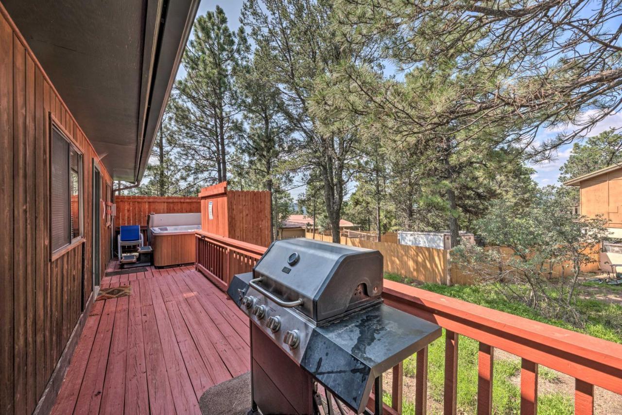 Quiet Retreat With Hot Tub - 16 Miles To Ski Apache! Ruidoso Dış mekan fotoğraf